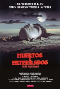 Poster Muertos y Enterrados