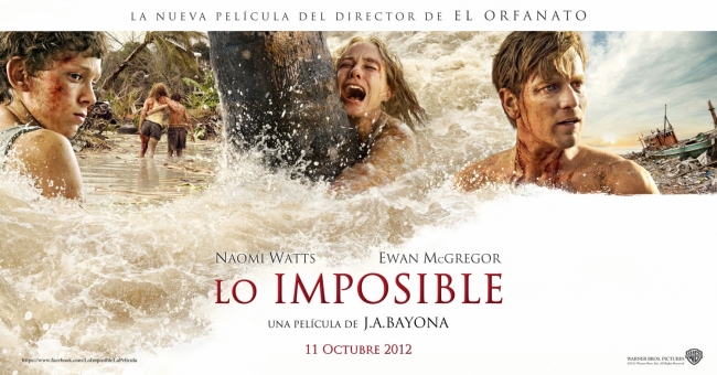 Nuevo póster de Lo Imposible, de J.A. Bayona