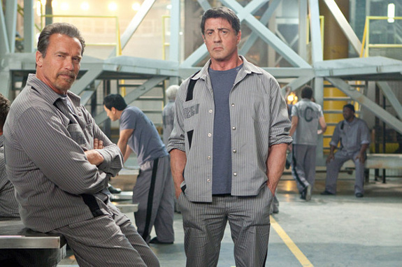 ¡Stallone y Schwarzenegger en The Tomb!