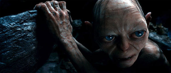 Gollum en una nueva imagen de El Hobbit