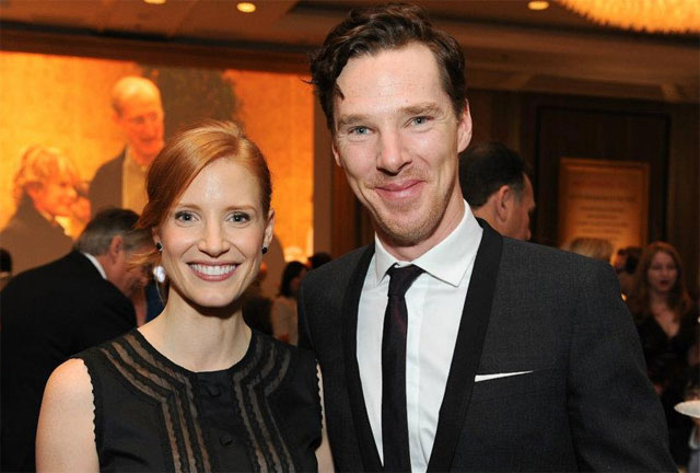 Jessica Chastain y Benedict Cumberbatch se unen al reparto de Crimson Peak