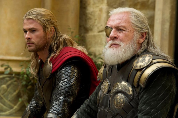 Hemsworth y Hopkins en la nueva imagen de Thor 2