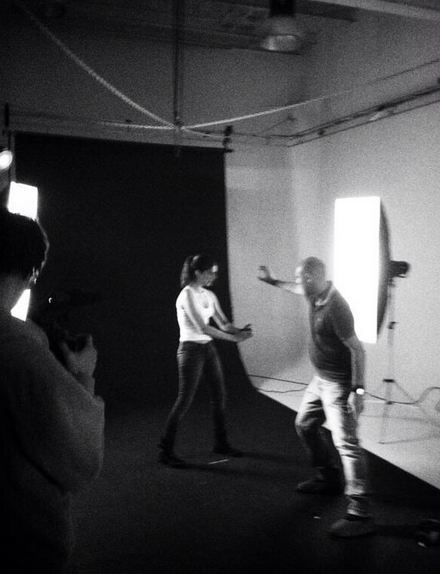 Imagen de los preparativos del rodaje de [Rec] 4