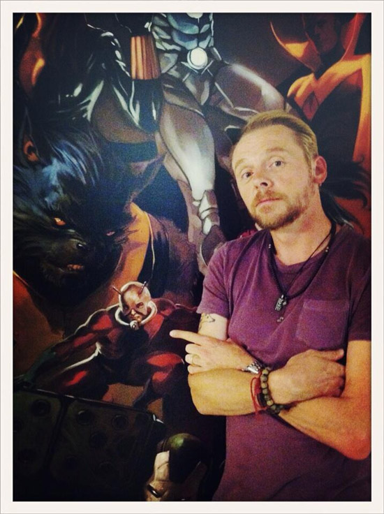 ¿Encarnará Simon Pegg a Ant-Man?