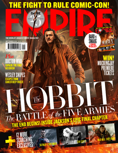 ‘El Hobbit: La Batalla de los Cinco Ejércitos’ portada de la revista Empire