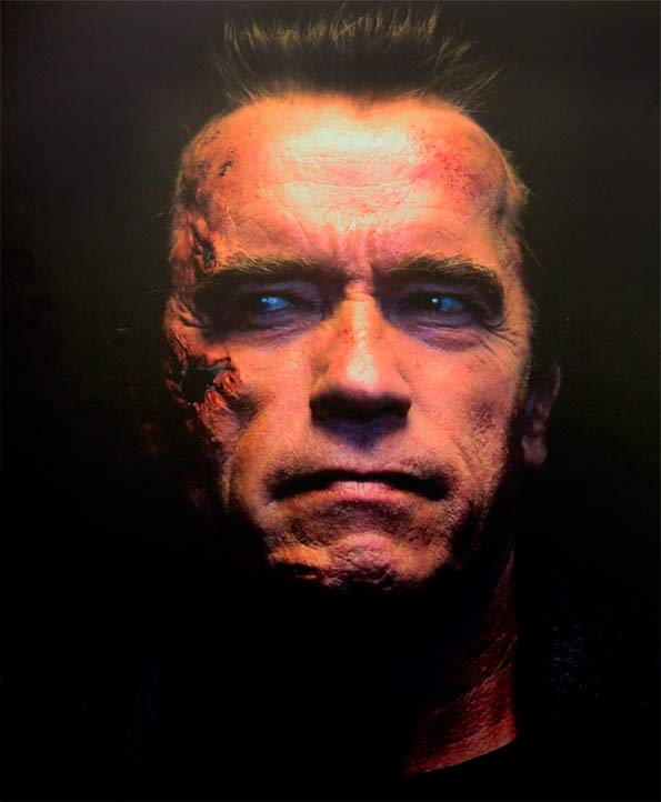 Imagen de Schwarzenegger como el T-800 en ‘Terminator Genisys’