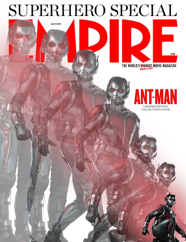 ‘Ant-man’ portada de  Empire (y nuevas imágenes)