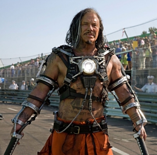 Primera imagen de Mickey Rourke en Iron Man 2.