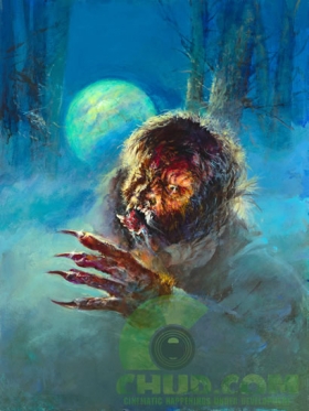 Poster de El Hombre Lobo por Basil Gogos 