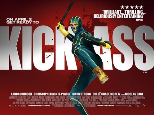 Poster y trailer red-band de Kick-Ass