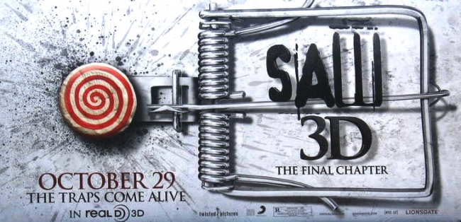 Nuevo poster de Saw 3D