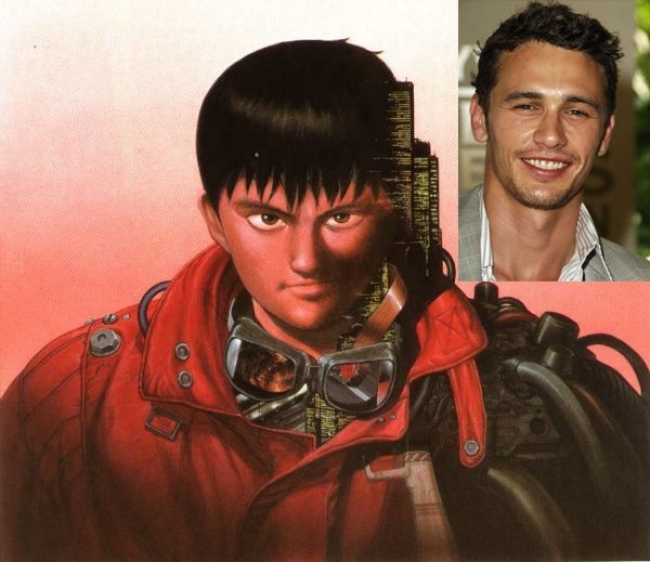 ¿James Franco  en Akira?
