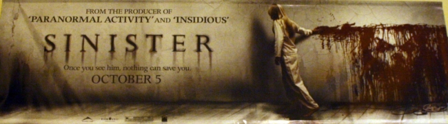 Póster/banner de Sinister de Scott Derrickson