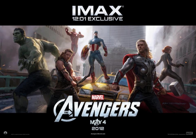 Póster exclusivo IMAX  de Los Vengadores