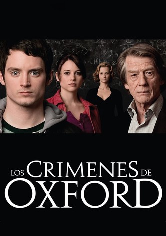 Póster de Los crímenes de Oxford