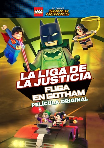 Póster de LEGO La Liga de la Justicia: Fuga de Gotham