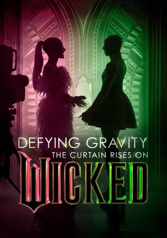Póster de Desafiando la gravedad: Se abre el telón para Wicked