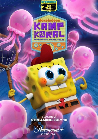 Póster de Kampamento Koral: Bob Esponja primeras aventuras