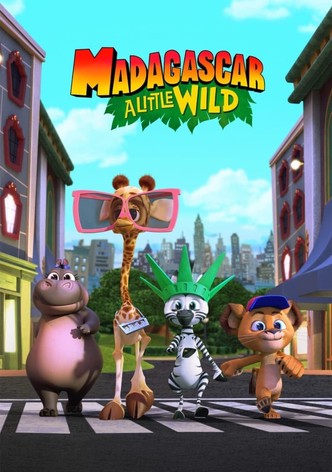 Póster de Madagascar: Pequeños salvajes