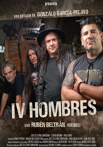 Póster de Cuatro hombres