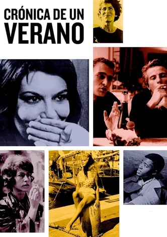 Póster de Crónica de un verano