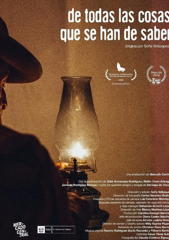 Póster de De todas las cosas que se han de saber