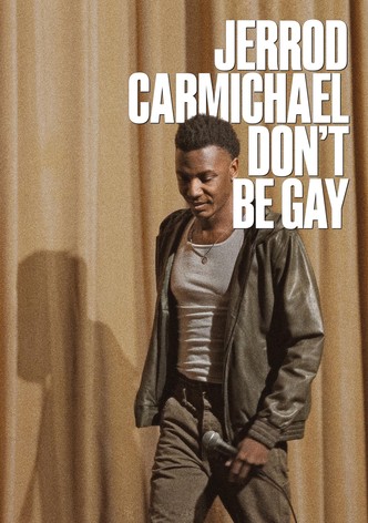 Póster de Jerrod Carmichael: Don’t Be Gay