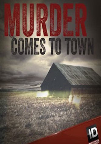 Póster de Murder Comes To Town