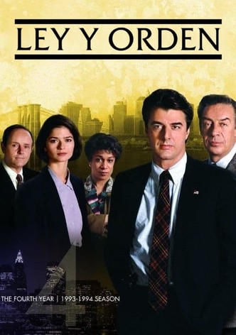 Póster de Ley y orden - Temporada 4