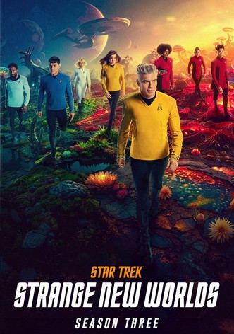 Póster de Star Trek: Extraños Nuevos Mundos - Temporada 3
