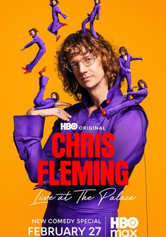 Póster de Chris Fleming en directo desde el Palace
