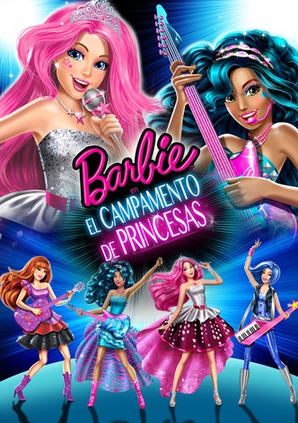 Póster de Barbie en El Campamento de Princesas