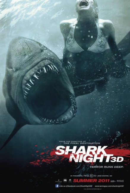 Ahora con calidad: Póster de Shark Night 3D