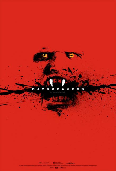 Teaser poster de Daybreakers