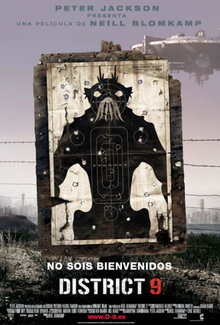 Poster en español de District 9