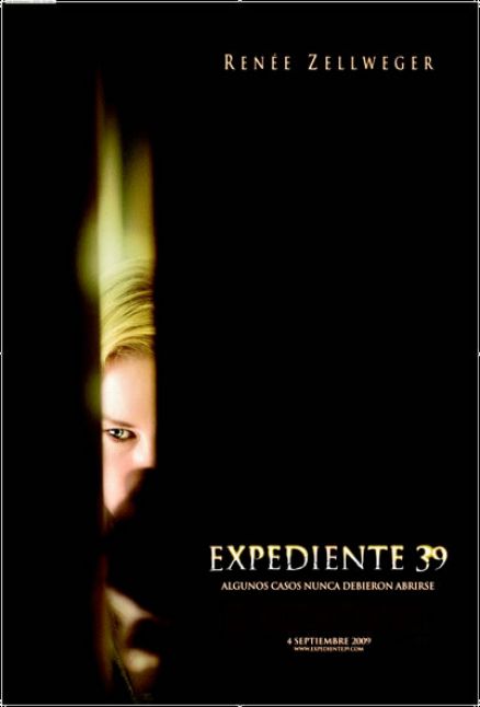 Poster en español de Expediente 39