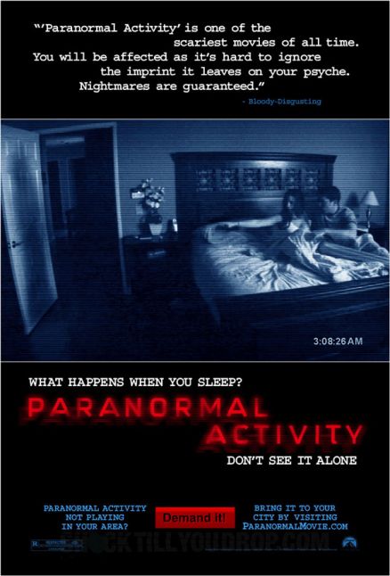 Poster de Paranormal activity