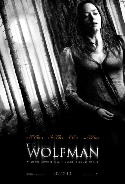 Primeros posters oficiales de El Hombre Lobo