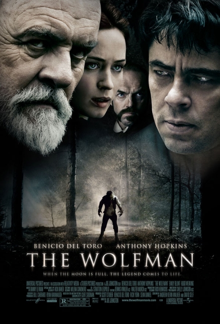 Y otro poster de El hombre lobo