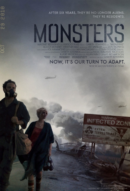 Nuevo poster de Monsters de Gareth Edwards