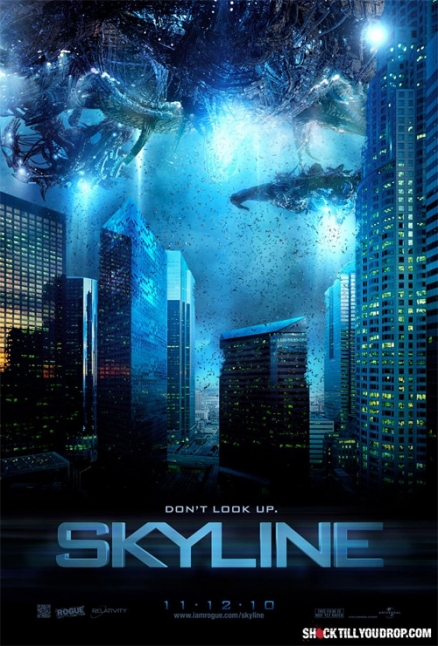 Primer poster de Skyline