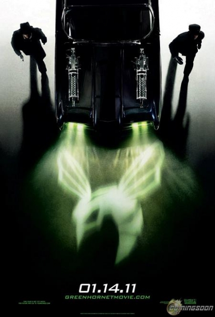 Teaser Poster de The Green Hornet 