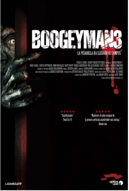 Boogeyman 3 en Agosto en DVD