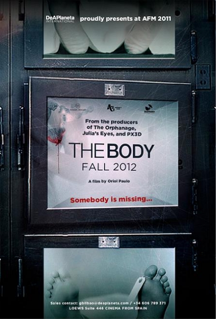 Póster para la española El Cuerpo (The Body)