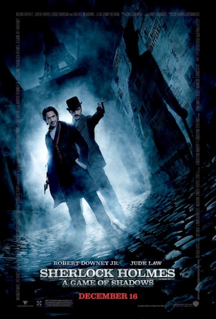 Póster final para la secuela de Sherlock Holmes