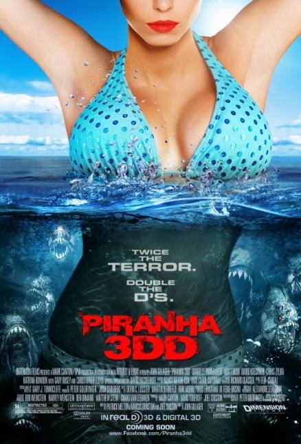 Y... otro póster de Piraña 3D 2