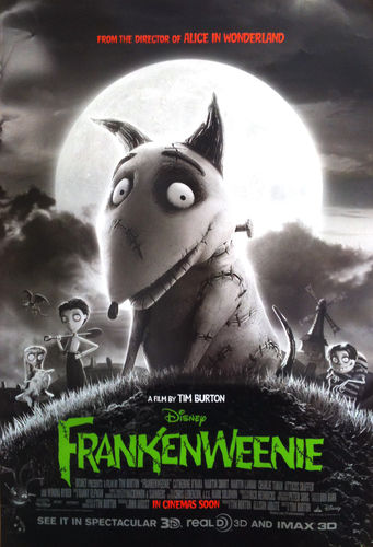 Nuevo poster de Frankenweenie