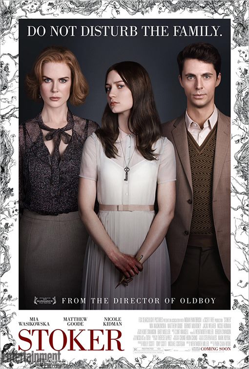 Nuevo póster para Stoker, de Chan-wook Park