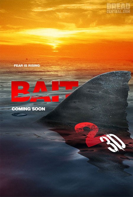 Nuevo póster de ventas para la secuela de Bait 3D