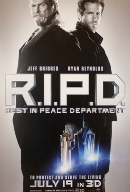 Teaser póster de R.I.P.D. Departamento de Policía Mortal